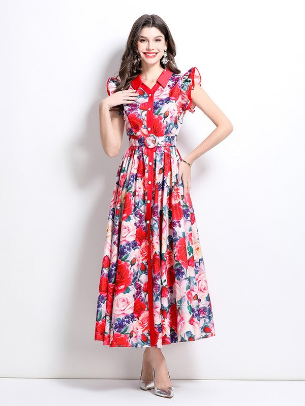 WOMEN FASHION LONG MAXI DRESS