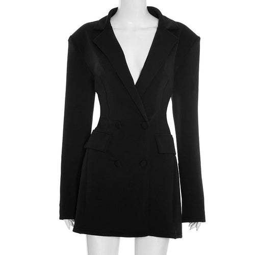 Women's Peplum Blazer Dress