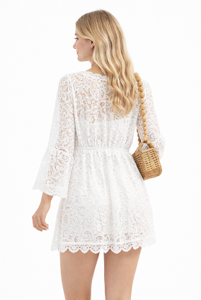 Lace Beach Cover-Up