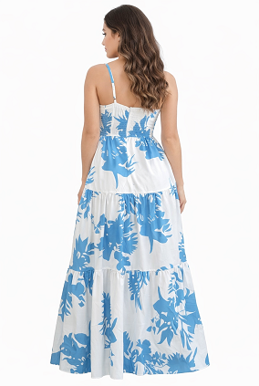 Sweetheart Cutout Maxi