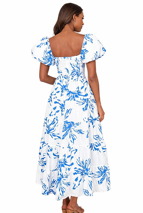 Puff Sleeve Maxi