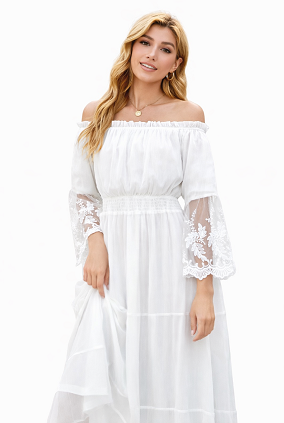 Women’s Off-Shoulder Lace