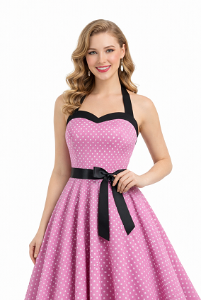 Polka Dot Halter