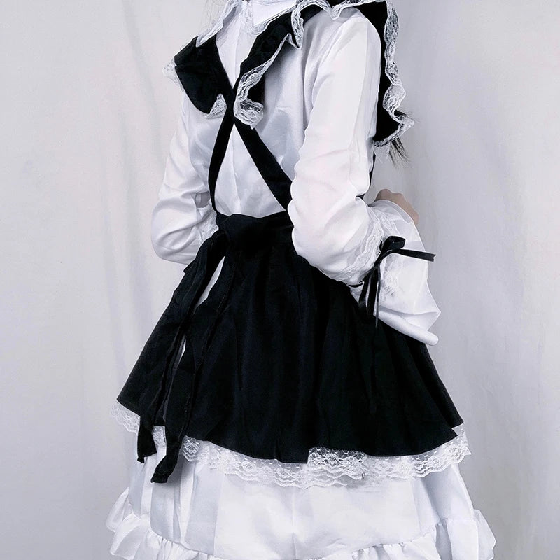 Women Maid Outfit Lolita Cosplay Cute Sexy Erotic Kawaii Cafe Costume