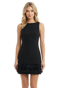 Black Feather Dress