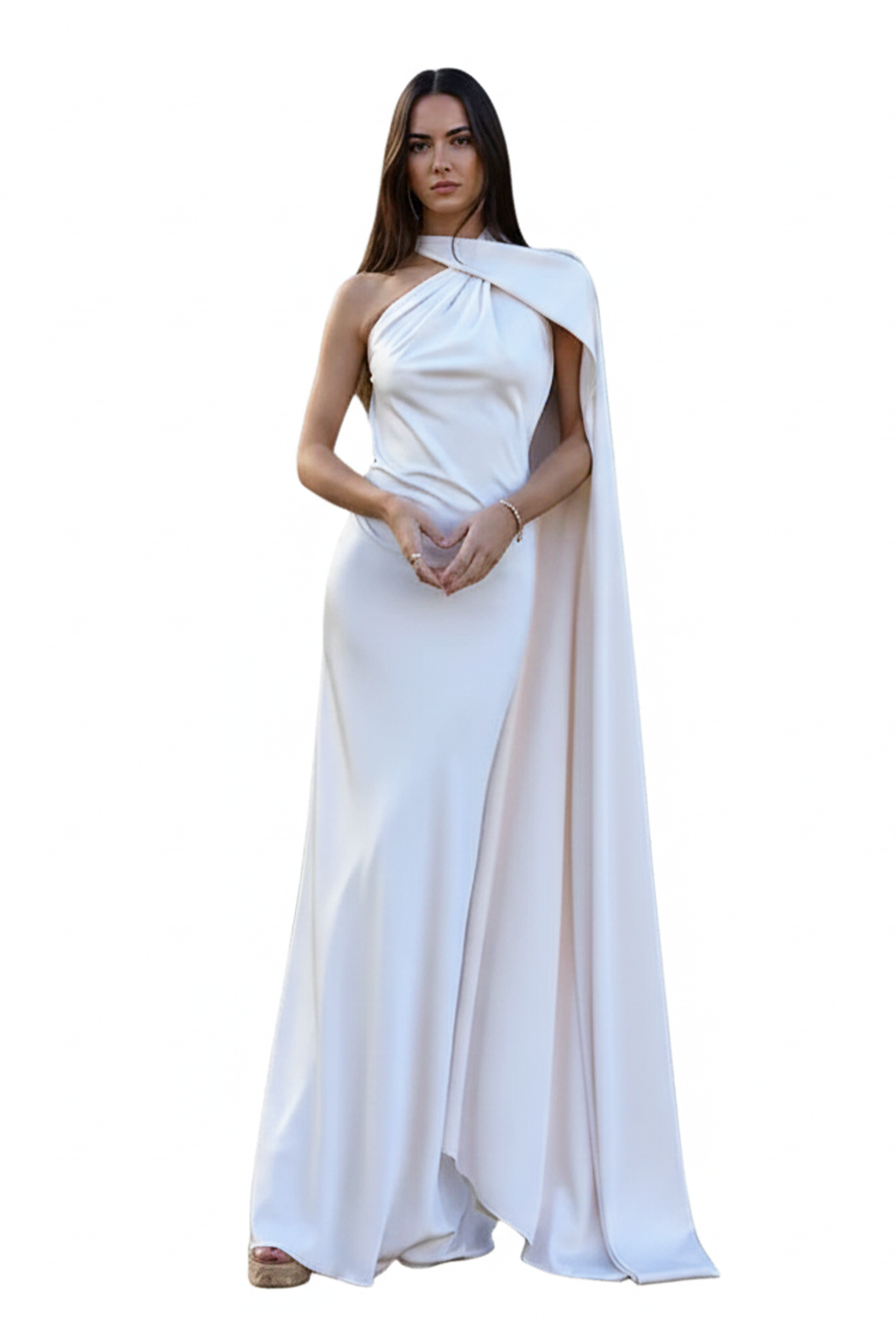 Elegant Halter Dress