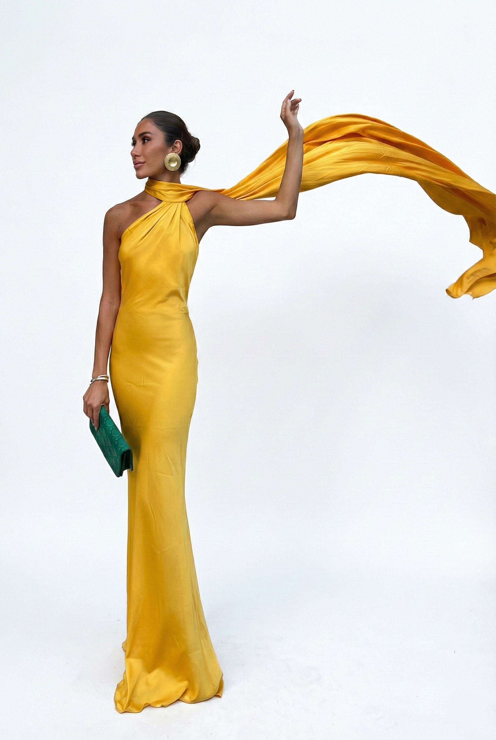 Elegant Halter Dress