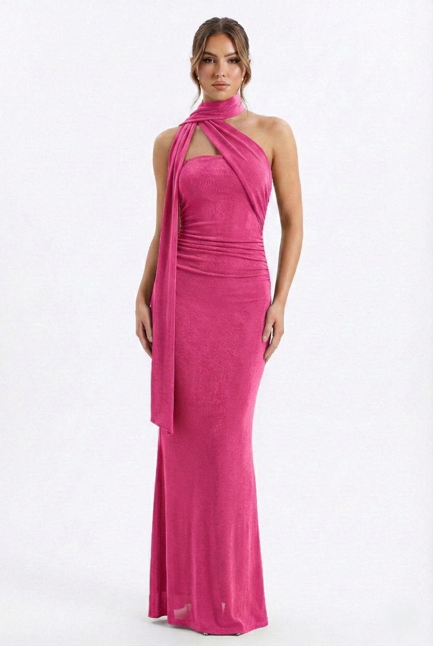 Halter Bodycon Maxi