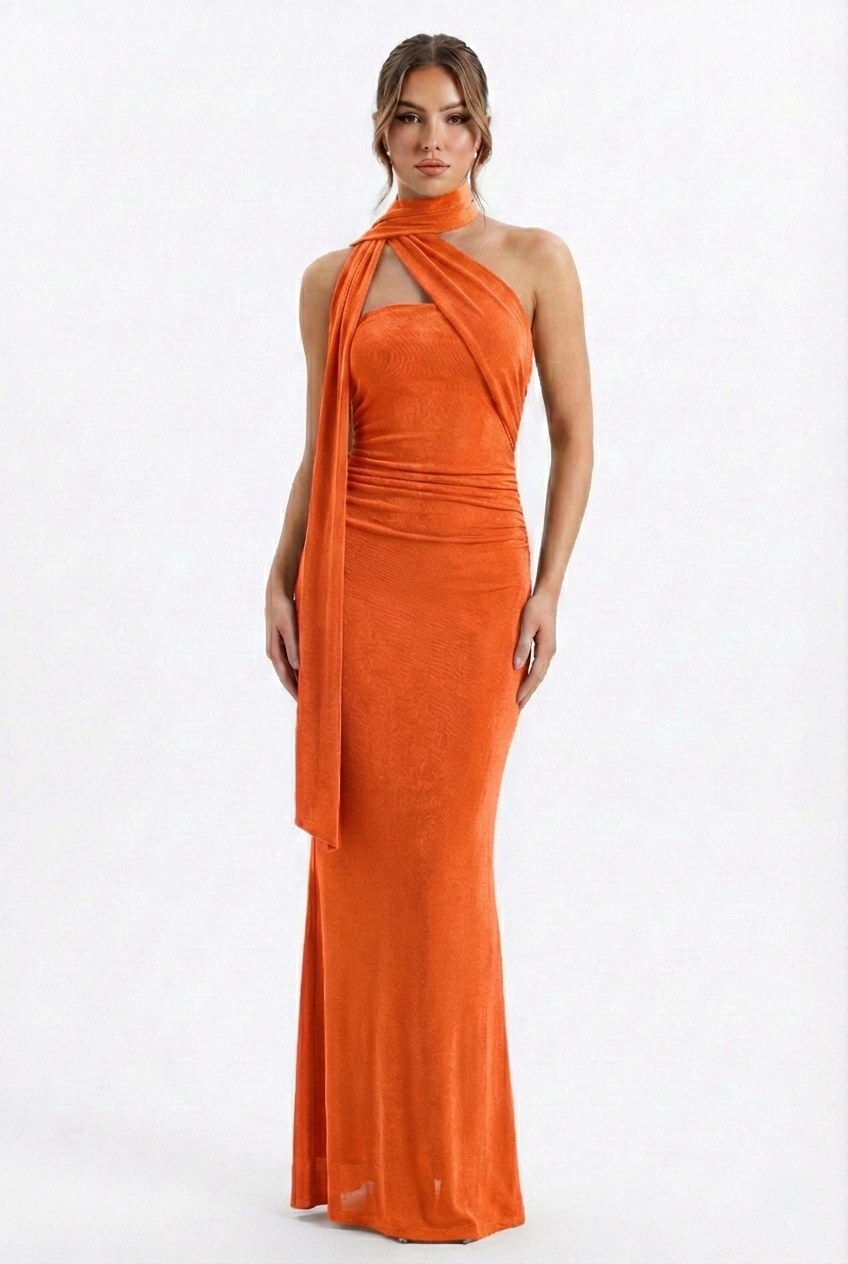 Halter Bodycon Maxi