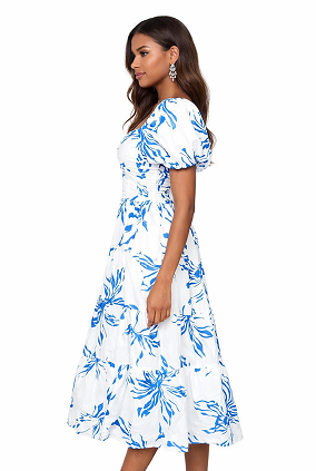 Puff Sleeve Maxi