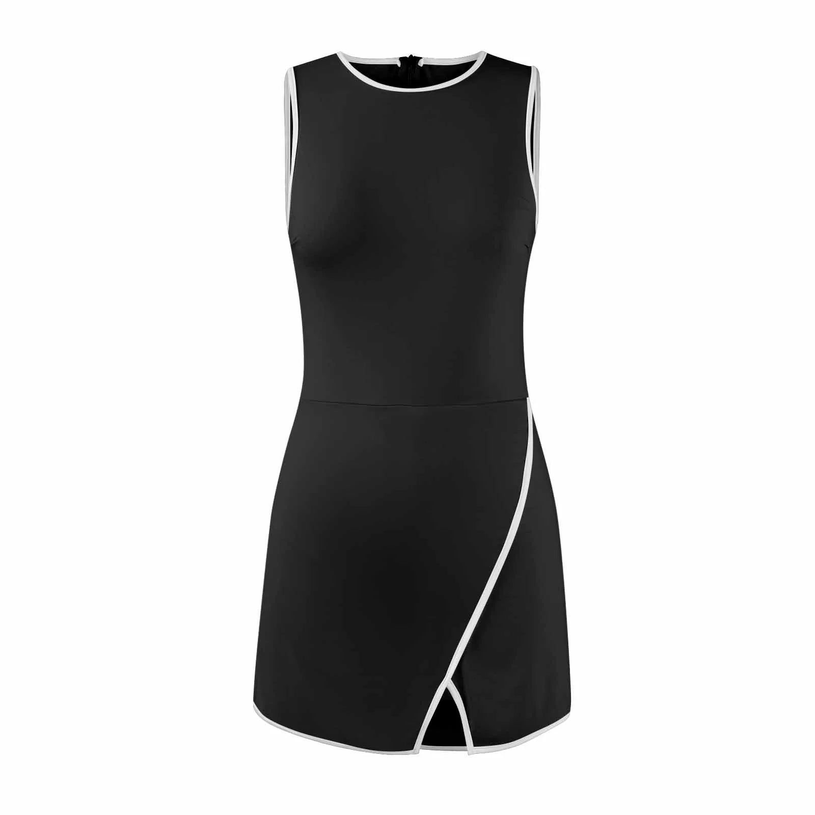 Women's Tennis Dress Summer Workout Dress Athletic Sleeveless Active