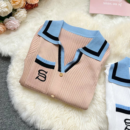 YuooMuoo 2025 New Summer Women Knitted Long Dress Elegant Embroidery