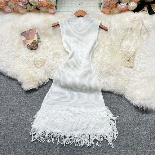 YuooMuoo Women Dress 2025 New Summer Fashion Sexy Openwork Stitching