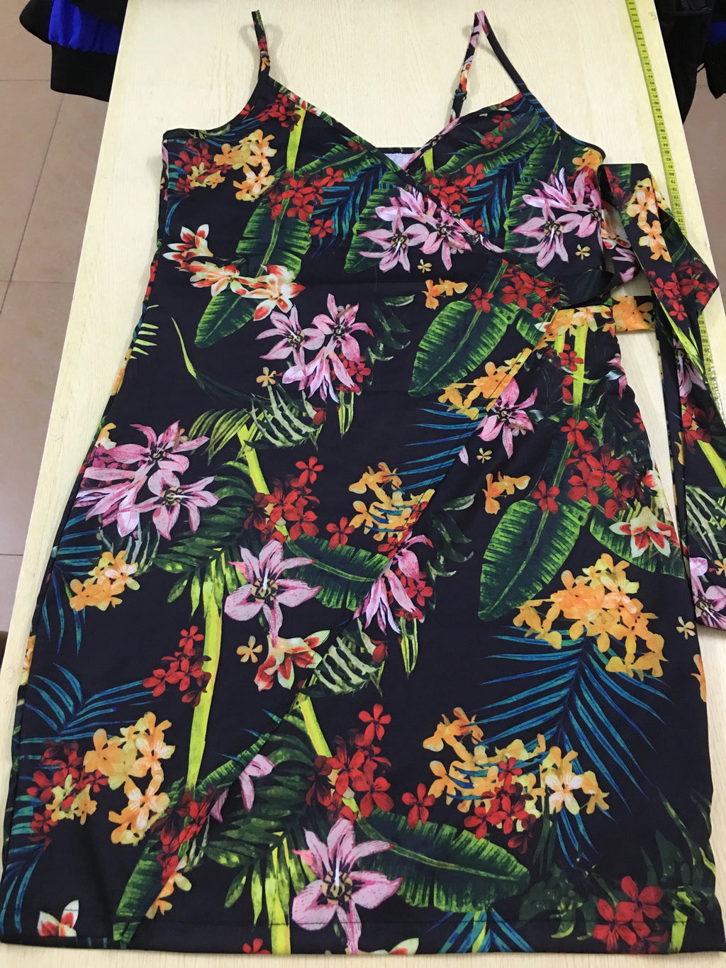 Women's Sexy V-Neck Spaghetti Strap Bodycon Dress, Slim Fit Party