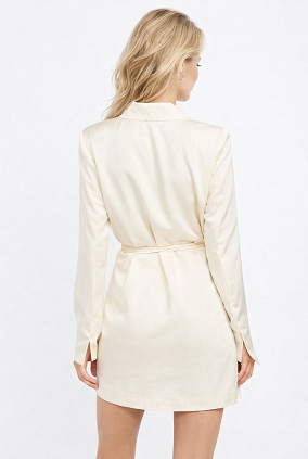 Wrapped Blazer Dress
