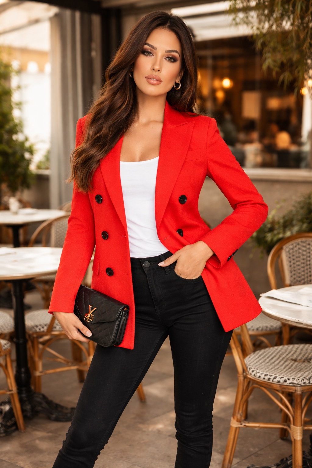 Double Breasted Blazer